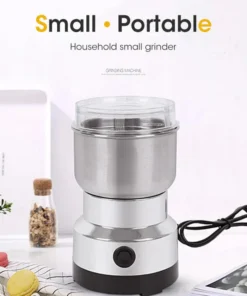 Multi-Purpose Stainless Steel RAF Electric Grinder 4 Blades For Spices, Masala Grinding, Coffee Beans Machine