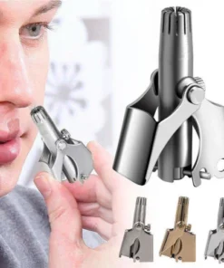 Stainless Steel Manual Nose Trimmer