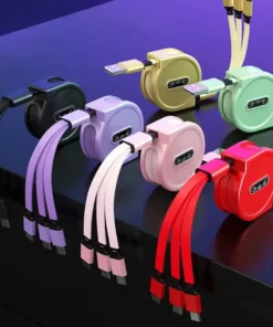 Fast Charging 3 in 1 Retractable Usb Cable – Buy 1 Get 1 Free